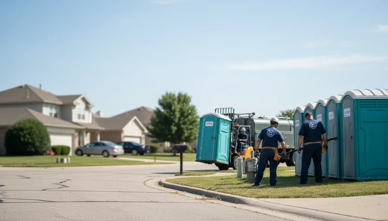 Porta Potty Rental in Downey, CA near me